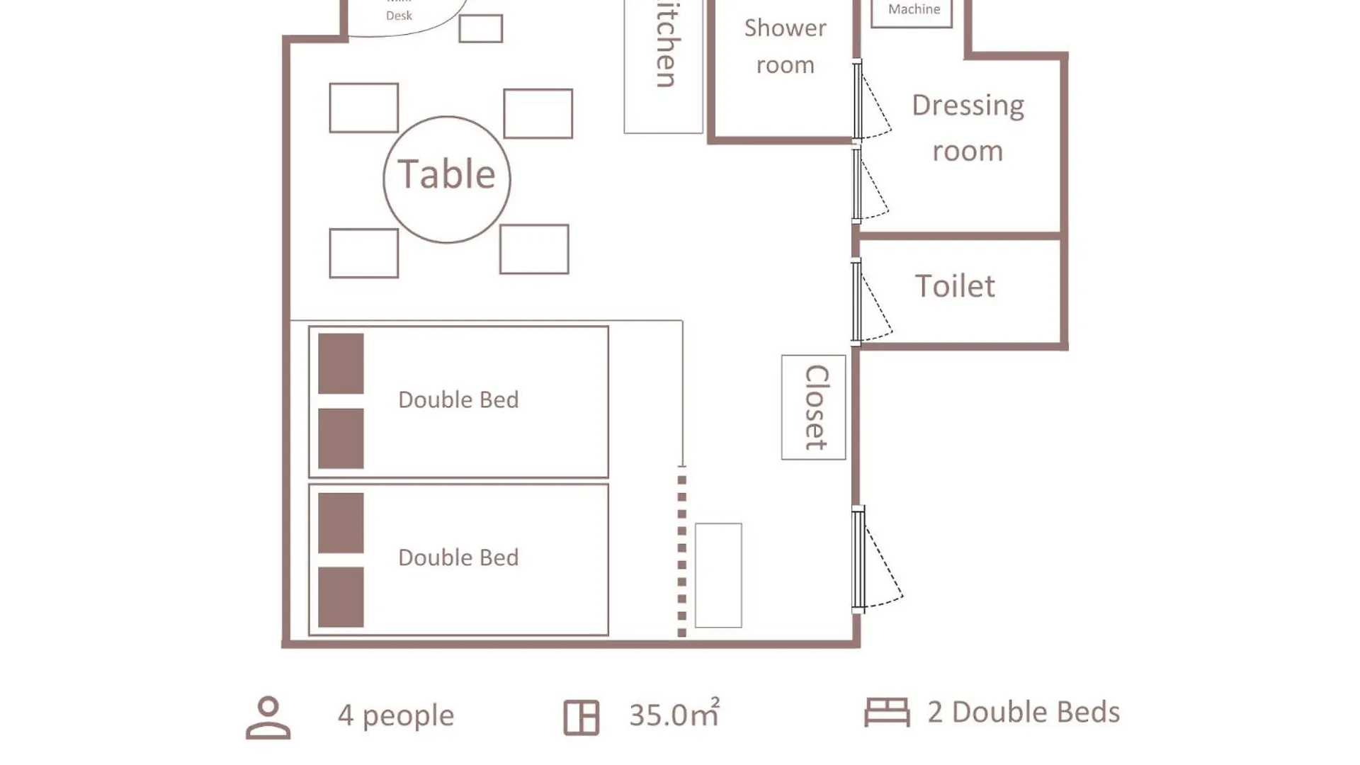 Apartahotel Minn Asakusa Kuramae North Tokio Japón